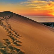 Sunset in Patara Sand Dunes